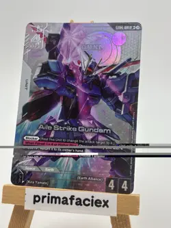 Gundam Card - Aile Strike - ST04-001 LR+ - Image 3