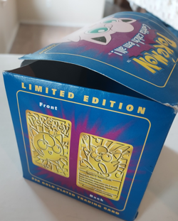 Pokemon Ball 1999 Jigglypuff 23k Gold Plated Trading Card Burger King - Image 5