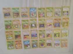 lot vtg Pokemon Jungle x 32 different cards common uncommon mint/NM - Image 1