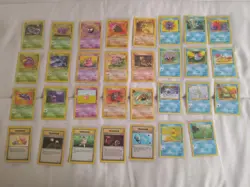 lot vtg x 31 different Fossil pokemon cards Uncommon Common mint/near mint - Image 1
