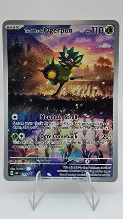 Teal Mask Ogerpon ex - 123 - SV: Scarlet & Violet Promo Cards (SVP) - Image 1