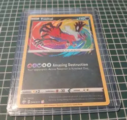 Yveltal 046/072 - Shining Fates - Amazing Rare Holo Pokemon Card Near Mint - Image 2