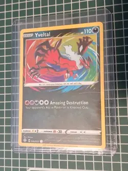 Yveltal 046/072 - Shining Fates - Amazing Rare Holo Pokemon Card Near Mint - Image 3