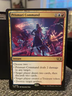 Prismari Command NM/M Tarkir Dragonstorm Commander MTG Magic Card EDH Staple - Image 1