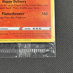 Pokemon Special Delivery Charizard SWSH075 Promo Card Holo Sealed NM - Image 4