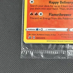 Pokemon Special Delivery Charizard SWSH075 Promo Card Holo Sealed NM - Image 5