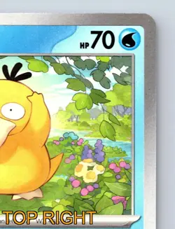 Psyduck HP 70 Overthink Ability Water Gun Attack Blue Pokemon Card - Image 4