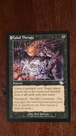 Cabal Therapy Judgment EX/LP 62/143 MTG Magic the Gathering Sorcery Uncommon - Image 5