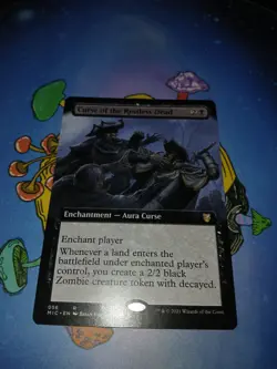 1 x Curse of the Restless Dead - Extended Art - Midnight Hunt non-foil MTG - Image 5