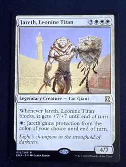 1x Jareth, Leonine Titan (16) Eternal Masters LP MTG Magic the Gathering x1 MKE - Image 1