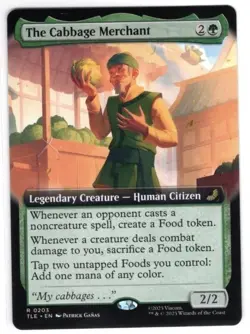 MTG Avatar The Last Airbender The Cabbage Merchant Extended Art Rare R 0203 - Image 1