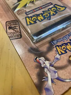 Pokemon Fossil Unlimited Zapdos Artwork Blister Booster Pack FACTORY SEALED!! - Image 5