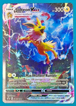 Jolteon VMAX SWSH184 Pokemon TCG Sword & Shield Black Star Promo Holo - Image 1