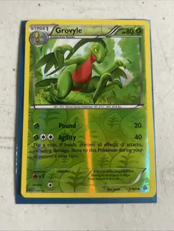 Grovyle - 7/160 - Uncommon - Reverse Holo - XY: Primal Clash - Pokemon - Image 1