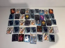 Pokemon ETB Penny Sleeves Large lOT. 151, Silver Tempest, Fusion Strike 43 Total - Image 1