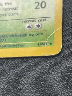 Pokemon Victreebel 14/64 Holo Rare Unlimited Jungle HP / DMG - Image 5