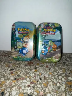 Pokemon TCG Celebrations 25th Anniversary Mini Tins:Lot Of 2-Sealed-Sinnoh&Hoenn - Image 1