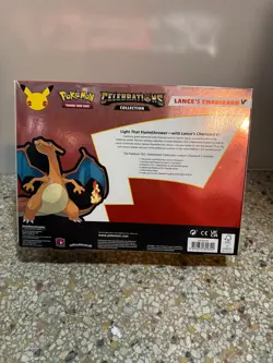 Pokemon TCG: Celebrations 25th Anniversary- Lance's Charizard V Box New & Sealed - Image 4
