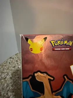Pokemon TCG: Celebrations 25th Anniversary- Lance's Charizard V Box New & Sealed - Image 5