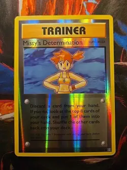 Misty's Determination 80/108 XY Evolutions Reverse Holo Trainer Pokemon TCG ?? - Image 1