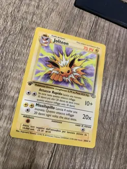Pokemon TCG Jolteon 20/64 Jungle 1st Edition Italian Wizards Of The Coast 1999 - Image 2