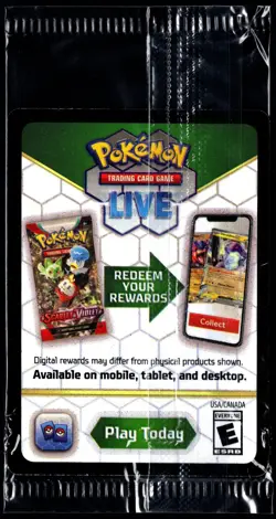 Pokemon TCG Sprigatito ex SVP 087 2024 Scarlet & Violet Sealed Black Star Promo - Image 2