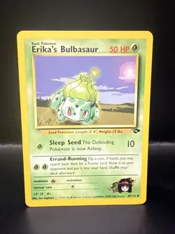Pokemon Erika's Bulbasaur 39/132 Gym Challenge Regular - Image 2