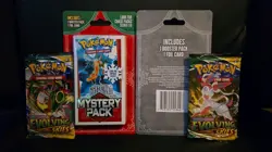 Pokemon Crystal Guard Mystery Pack (x2) -Seeded Evolving Skies + Vintage 1:10 - Image 1