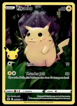 Pokemon TCG Celebrations #005/025 Pikachu LP - Image 1