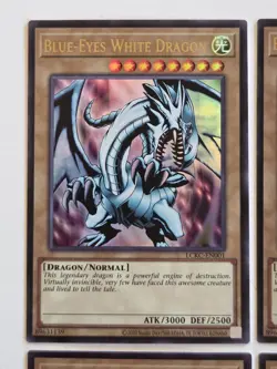 Blue-Eyes White Dragon LCKC-EN001 Version 2 Legendary Collection Kaiba Yugioh NM - Image 2