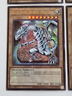 Blue-Eyes White Dragon LCKC-EN001 Version 2 Legendary Collection Kaiba Yugioh NM - Image 4