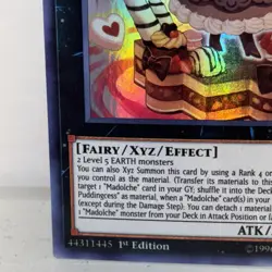 Madolche Puddingcess Chocolat-A-La-Mode DUOV-EN082 Ultra Rare 1st Ed NM Yugioh - Image 5