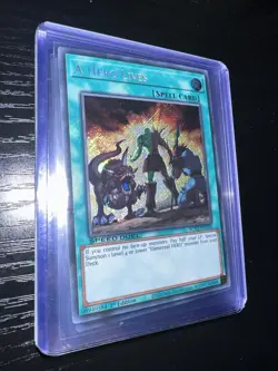 Yugioh A Hero Lives SGX2-ENA16 Secret Rare 1st Ed Speed Duel NM/LP - Image 1