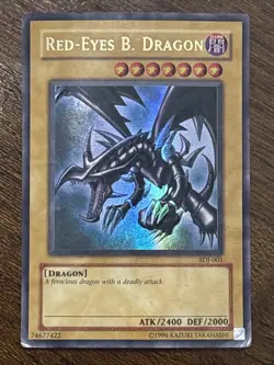 Red-Eyes B. Dragon SDJ-001 Starter Deck: Joey Unlimited Edition Ultra Rare HP - Image 1