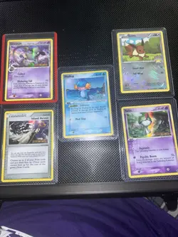 Pokemon Card Lot Of 10 Stamped Vintage Cards - Crystal Guardian, Dragon Frontier - Image 1