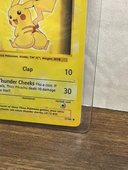 Pokemon TCG - Thicc Pikachu Meme Card (Unofficial Parody - Not PSA Graded) - Image 4