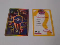 Ancient Mew Holographic Promotional Pokemon Card - The Pokemon Movie 2000 - RARE - Image 2