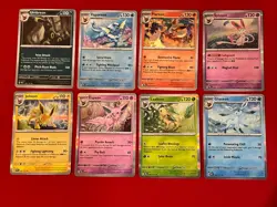 Pokemon TCG Eeveelution Lot | 8 Cards Set Holo Rare | Prismatic Evolutions | NM - Image 4