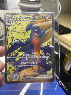 Cynthia's Garchomp EX 215/182Scarlet & Violet Promo Holo Card (NM Condition) - Image 1