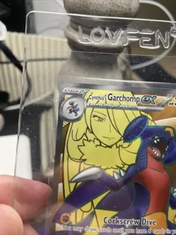 Cynthia's Garchomp EX 215/182Scarlet & Violet Promo Holo Card (NM Condition) - Image 3