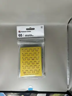 Pokemon Center Original Pikachu Moods TCG Card Sleeves 65 Sleeves - Image 1