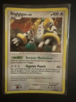 Regigigas Lv 48 Holo - Legends Awakened (LA) 37/146 Holo Rare 2008 Pokemon Card - Image 1
