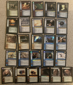 LOTR TCG Lord of the Rings Reflections set 9 Rares only complete (26 cards) LP - Image 1