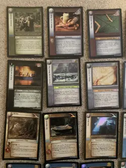 LOTR TCG Lord of the Rings Reflections set 9 Rares only complete (26 cards) LP - Image 2