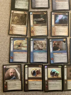 LOTR TCG Lord of the Rings Reflections set 9 Rares only complete (26 cards) LP - Image 4