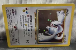 Pokemon TCG Lugia Neo Genesis Holo Rare Card 9/111 Beautiful Mint Condition - Image 5