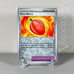 Pokemon TCG Tool Card: OCCA BERRY 140/142 Reverse Holo | Uncommon | SCR - Image 1