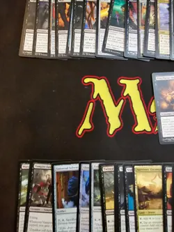 MTG Budget Commander King Macar, the Gold-Cursed Deck w/deck box and sleeves - Image 4