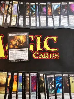 MTG Budget Commander King Macar, the Gold-Cursed Deck w/deck box and sleeves - Image 5