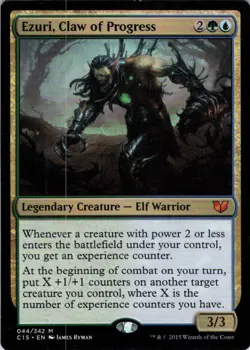 MTG Ezuri, Claw of Progress (44) | LP | Commander 2015 {C15} - Image 1